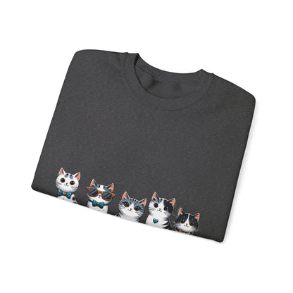 Catitude Is Everything” Unisex Sweater – Cute Cat Graphic Jumper