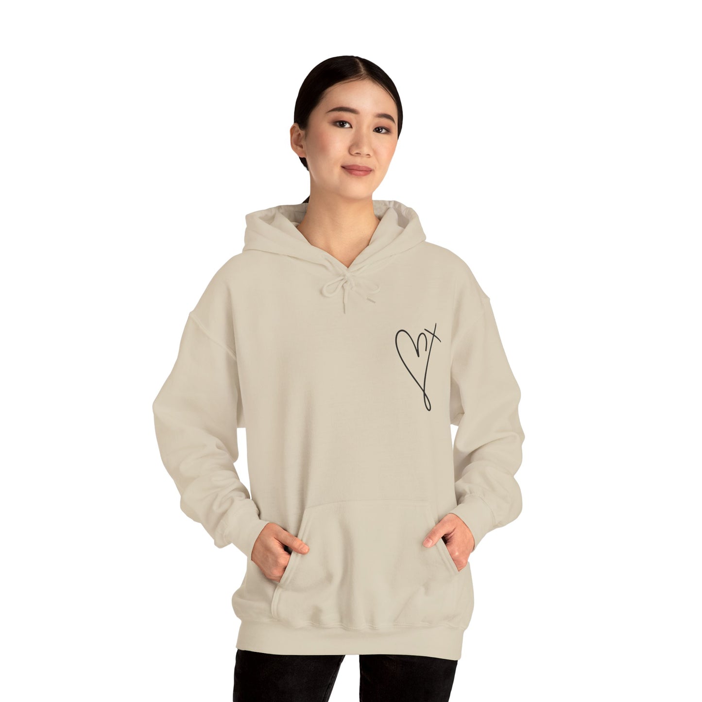 Jesus Has My Back” Unisex Hoodie – Faith-Inspired Comfort